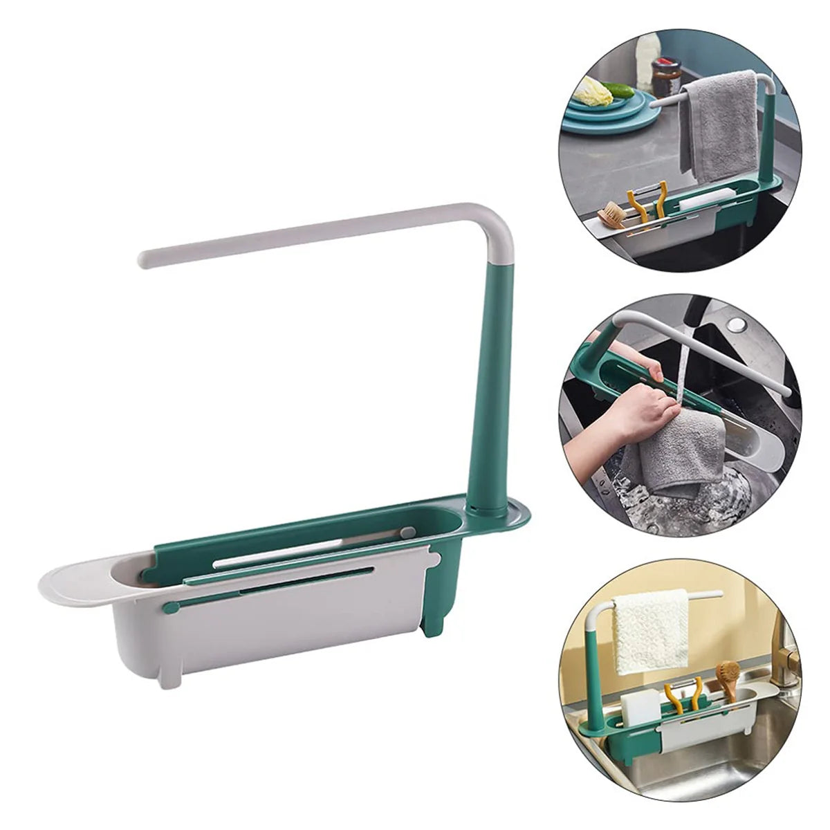 Expandable Kitchen Drying Basket Rack For Kitchen Use 03
