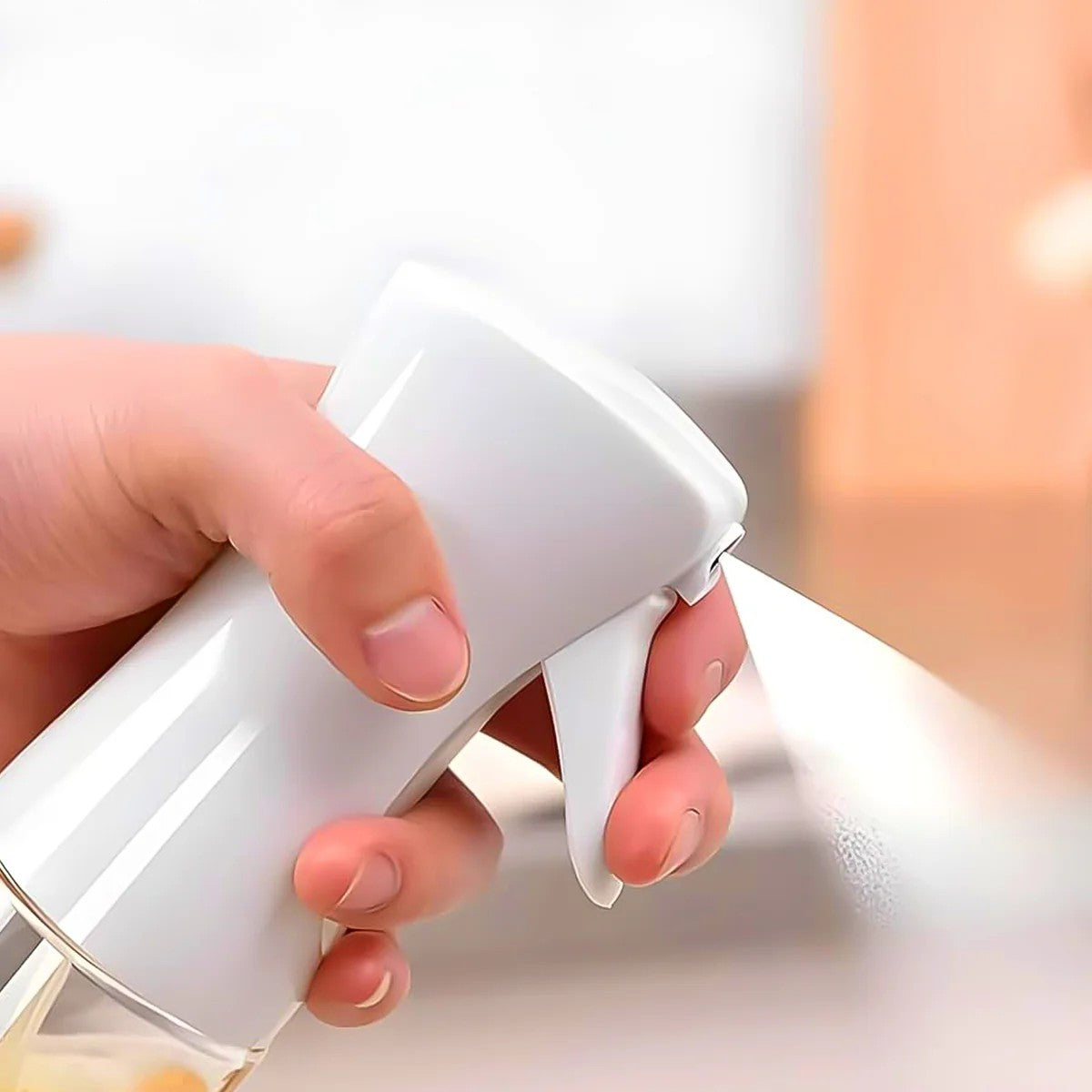 Plastic Oil Spray Bottle - Versatile Kitchen Gadgets (250 Ml Approx With White Box)